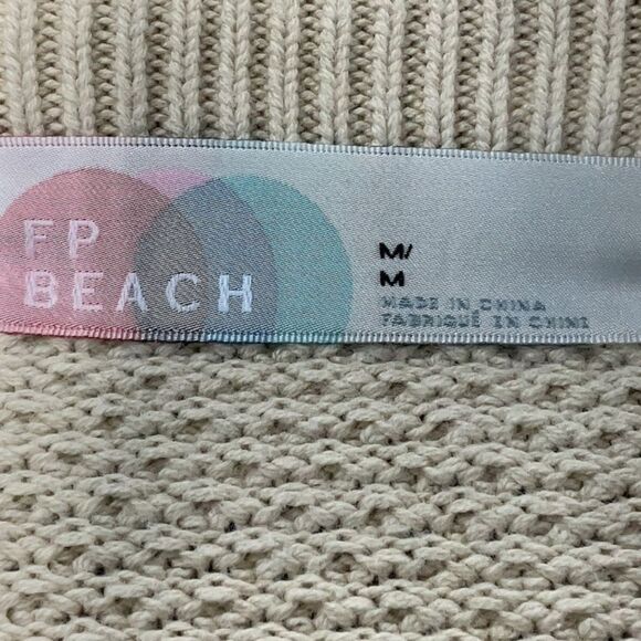 Revolve Free People BEACH Hailee SET Tan Alfalfa Waffle Knit Thermal Loungewear - Picture 5 of 10